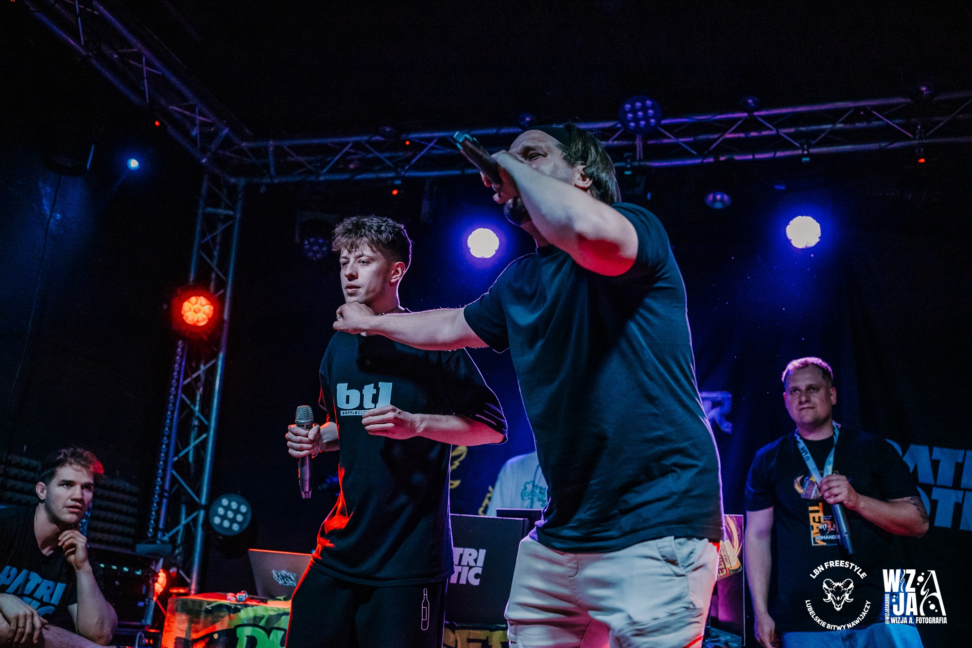 Pojedynek freestyle na scenie Bitwy o LBN